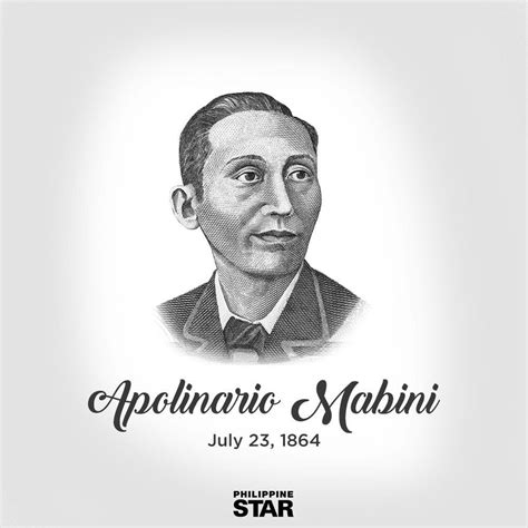 apolinario mabini birthday|Apolinario Mabini, Philippines' First Prime Minister.